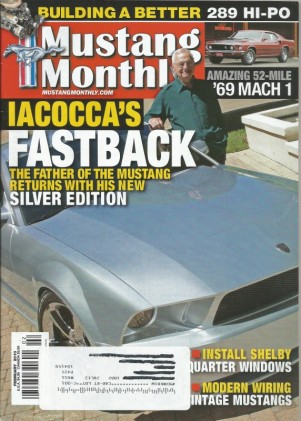 MUSTANG MONTHLY 2010 FEB - NEW SHELBY TURBO, IACOCCA PONY, K-CODE HOPUP